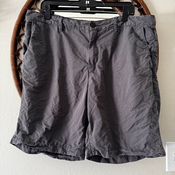 John Varvatos gray linen blend shorts size 38 - Picture 1 of 10